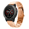 Miniatyrbillede 2 af 5: armbånd stål Garmin Fenix ​​5x/Fenix ​​6x/Enduro sort