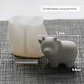 Miniatyrbillede 1 af 6: lysforme lys stearinlys gør-det-selv-forme i silikoneform sg33046 blessing cow c