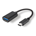Miniatyrbilde 1 av 5: USB-C 3.1 til USB-A OTG adapter, svart