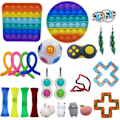 Miniatyrbild 1 av 5: fidget toys pop it stressbollar fidget toys pack/set 24 st