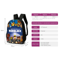 Miniatyrbillede 4 af 7: Roblox Rygsæk Skoletaske Rejsetasker Gaver roblox-10 kun rygsæk