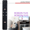 Miniatyrbild 4 av 7: fjärrkontroll ersättning remote för TCL RC802N YUI4 YAI2 YUI5 YL RC802N YAI4