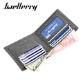 Miniatyrbillede 5 af 7: Baellerry Slim Tegnebog til Mænd Kort Stil Multi Kort Slots Minimal sort
