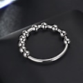 Miniatyrbild 1 av 6: anti-ångest spinner fidget roterande ring ringar Size8/18.2mm