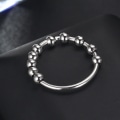 Miniatyrbillede 1 af 6: anti-angst spinner fidget roterende ring ringe størrelse 9/19 mm