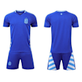 Miniatyrbild 1 av 2: Argentina Away fotbollströja och shorts för barn och vuxna - säs 110CM #18