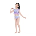 Pikkukuva 6 / 7: merenneito uimapuku bikinit merenneito tail tyttö violetti 150