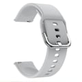 Pikkukuva 1 / 6: Silikonihihna Samsung Galaxy Watch Active/Active2 harmaa