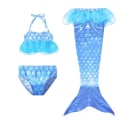 Miniatyrbillede 3 af 5: havfrue badedragt bikini havfrue hale pige rød 110