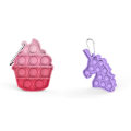 Miniatyrbild 1 av 5: mini pop it fidget toys leksak sensory 2 st