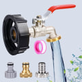 Miniatyrbilde 2 av 6: ibc tank adapter kran til ibc ibc tank adapter legering s60*6 til 1/2 tomme kran