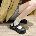 Miniatyrbild 6 av 7: mjuka tofflor slider sandaler skor foppatofflor barntofflor fopp vit 170