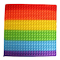 Miniatyrbild 10 av 10: fidget toys pop it leksak sensory regnbåge 20cm