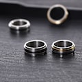 Miniatyrbillede 3 af 6: anti-angst spinner fidget roterende ring ringe Koko 6 / 16,4 mm