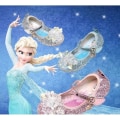 Miniatyrbild 3 av 6: prinsesskor elsa skor barn festskor silverfärgad 21cm / size35