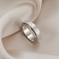 Miniatyrbillede 1 af 5: anti-angst spinner fidget roterende ring ringe Koko 10 / 19,8 mm