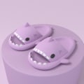 Miniatyrbild 1 av 6: tofflor haj shark tofflor shark slides lila 40/41