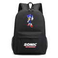 Miniatyrbillede 1 af 5: Sonic rygsæk børne rygsække rygsæk 1 stk sort 2