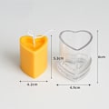 Miniatyrbillede 1 af 6: lysforme lys stearinlys gør-det-selv-forme i silikoneform yt-001