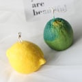 Miniatyrbillede 4 af 6: lysforme lys stearinlys gør-det-selv-forme i silikoneform mj17 lodret citron