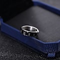 Miniatyrbillede 1 af 5: anti-angst spinner fidget roterende ring ringe Koko 6 / 16,4 mm