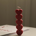 Miniatyrbillede 2 af 6: lysforme lys stearinlys gør-det-selv-forme i silikoneform lz22057 elsker candied haws