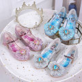 Miniatyrbild 4 av 6: elsa prinsess skor barn flicka med paljetter rosa 22cm / size36