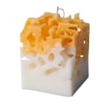 Miniatyrbillede 5 af 5: lysforme lys stearinlys gør-det-selv-forme i silikoneform yke55028 kvadratisk 6x6x75