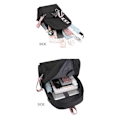 Pikkukuva 2 / 5: stitch reppu lasten reput reppu USB-liitännällä 1kpl musta 3