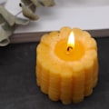 Miniatyrbillede 3 af 5: lysforme lys stearinlys gør-det-selv-forme i silikoneform majs