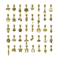 Miniatyrbillede 1 af 5: charms smykker øreringe diy pack 40 stk som på billedet