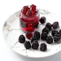 Miniatyrbillede 3 af 6: lysforme lys stearinlys gør-det-selv-forme i silikoneform mj07 mulberry frugt