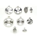 Miniatyrbillede 4 af 5: charms smykker øreringe diy pack 40 stk som på billedet
