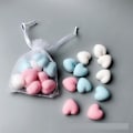 Miniatyrbillede 4 af 5: lysforme lys stearinlys gør-det-selv-forme i silikoneform mj118 syv små kyllingehjerter
