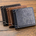 Miniatyrbillede 9 af 10: Baellerry Fashion Mænd Læder Kort Punge Klassisk Design Visitkort kaffe 11 * 5 cm * 9,7 cm * 1,5 cm