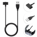 Miniatyrbillede 1 af 6: USB-opladerkabel til Fitbit Ionic Sort 1m