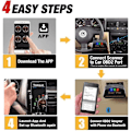 Miniatyrbillede 8 af 10: Vgate iCar Pro 3.0 - Ultimate Bluetooth OBD2-scanner til Android som på billedet