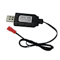 Miniatyrbillede 2 af 5: USB-opladerkabel batterioplader 4.8V JST 4,8V JST