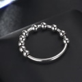 Miniatyrbillede 4 af 6: anti-angst spinner fidget roterende ring ringe størrelse 7/17 mm