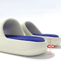 Miniatyrbilde 4 av 6: tøfler haj shark slippers shark slides rosa 38/39