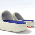 Miniatyrbilde 4 av 6: tøfler haj shark slippers shark slides rosa 40/41