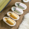 Miniatyrbild 3 av 6: fluff tofflor varma tofflor innetofflor kaffe 42-43 (insida 27cm)