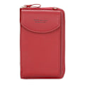 Miniatyrbillede 10 af 10: Baellerry Wallet Cross taske Clutch Læder Kortholder Telefon D grøn