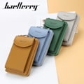Miniatyrbillede 2 af 10: Baellerry Damemode Lange tegnebøger Casual Small Crossbody-v grå