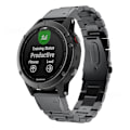 Miniatyrbillede 2 af 5: armbånd stål Garmin Fenix ​​​​7 Fenix ​​​​6 sort