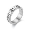 Miniatyrbillede 4 af 6: antistress spinner roterende fidget ring ringe størrelse 10/19,8 mm