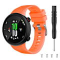 Miniatyrbillede 4 af 6: armbånd silikone Garmin Forerunner 45s F45s sort