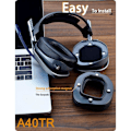 Miniatyrbillede 5 af 6: ørepuder eller hovedpude til Logitech astro A40TR læder/stof