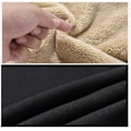 Miniatyrbild 8 av 10: Varma byxor fleecebyxor vinterbyxor cargobyxor casual thermal sw Svart 1 4XL