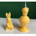 Miniatyrbillede 2 af 6: lysforme lys stearinlys gør-det-selv-forme i silikoneform vase br-404